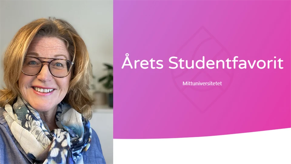 en kvinna och en vit text på rosa bakgrund