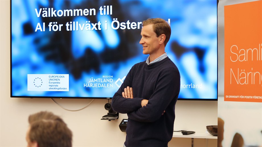 Lars Oscarsson från Bron Innovation var dagens moderator.