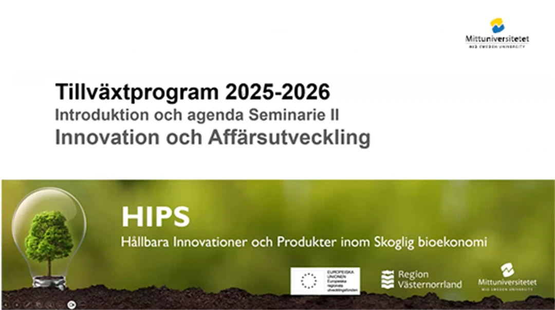 Startbild Innovation och affärsutveckling