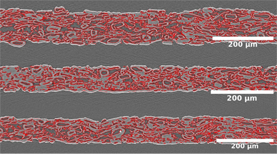 Image showing densification of CTMP-based paper by hot-pressing to improve dry and wet strength.