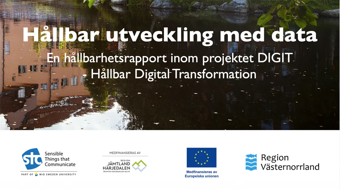 Front cover of the DIGIT Sustainability Report