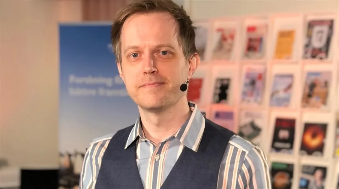 Jan Lundgren på UR-föreläsning.