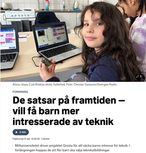 Teknik för nyfikna barn MIUN Sollefteå