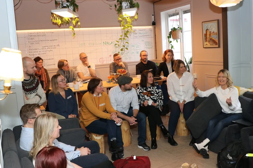 Samverket lägereldssamtal