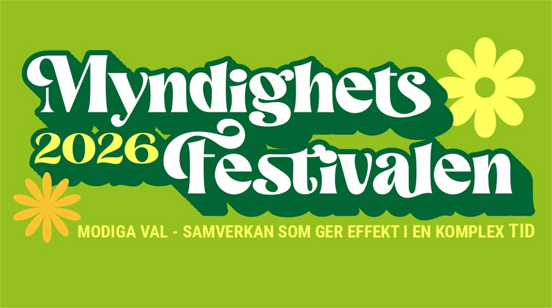 Logotype för Myndighetsfestivalen 2026