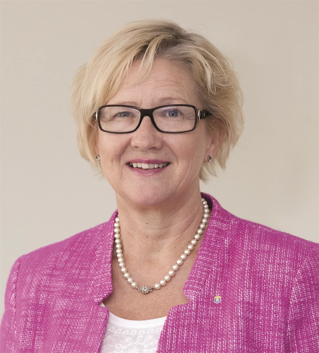 Porträttbild på en kvinna.