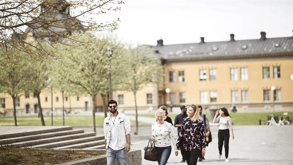 Studenter, utomhus, Östersund