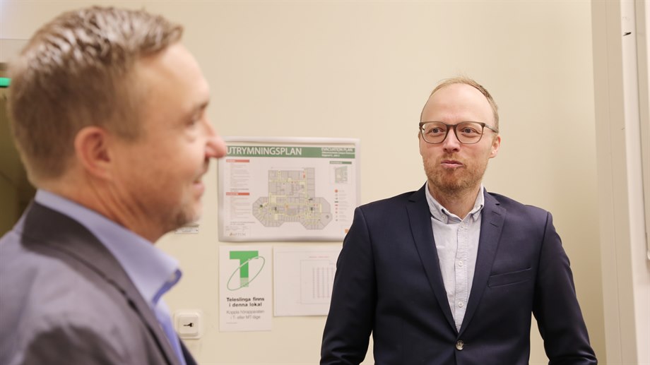 Stefan Roos and Lars-Erik Rännar