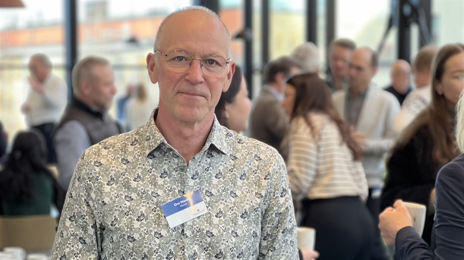 Ove Nordin, team leader in the research and development department at Nouryon.