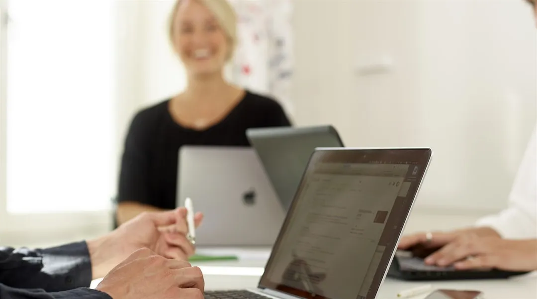 Studenter på kommunikations- och PR-programmet