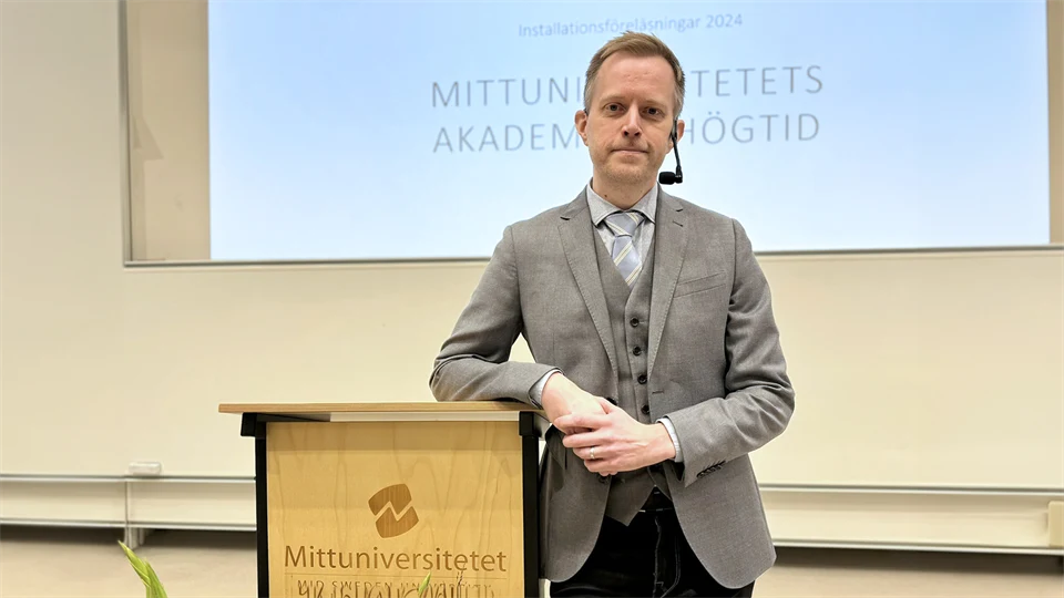 Jan Lundgren Installationsföreläsning Akademisk Högtid 2024