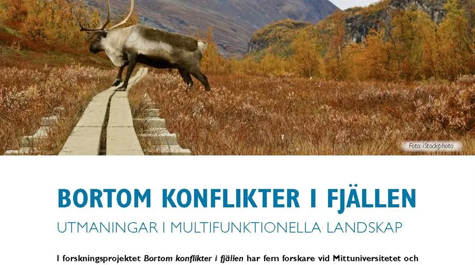 Projektbroschyr, Bortom konflikter i fjällen