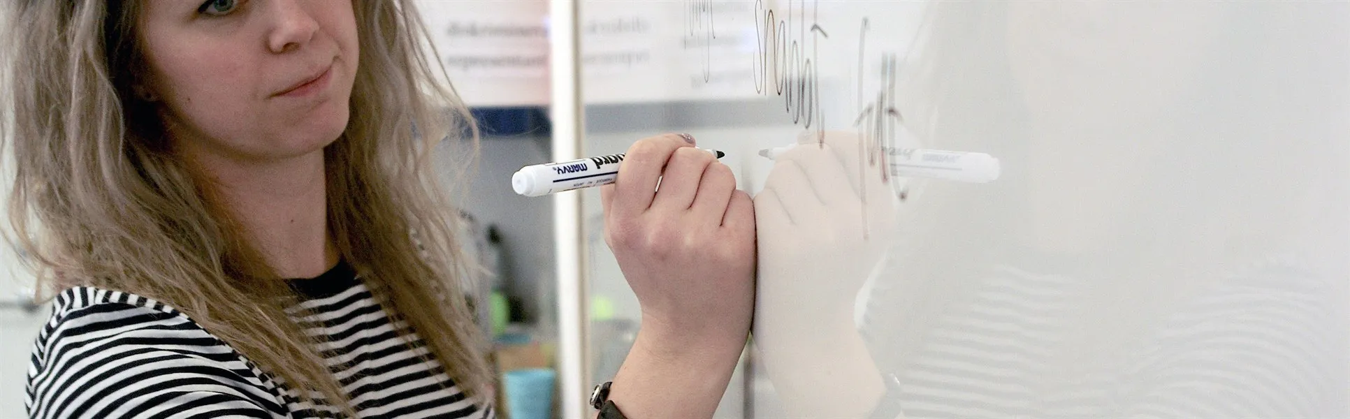 Under vfu-perioden är uppgifterna varierade och vi studenter får en god inblick i en lärares vardag.