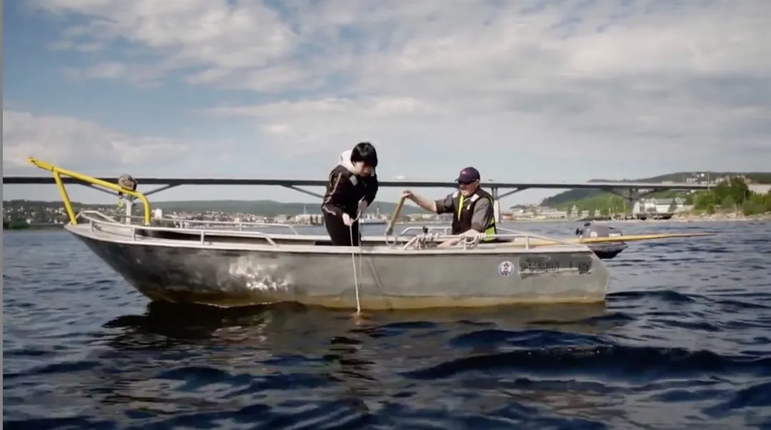 Bild från film med Siwen An 