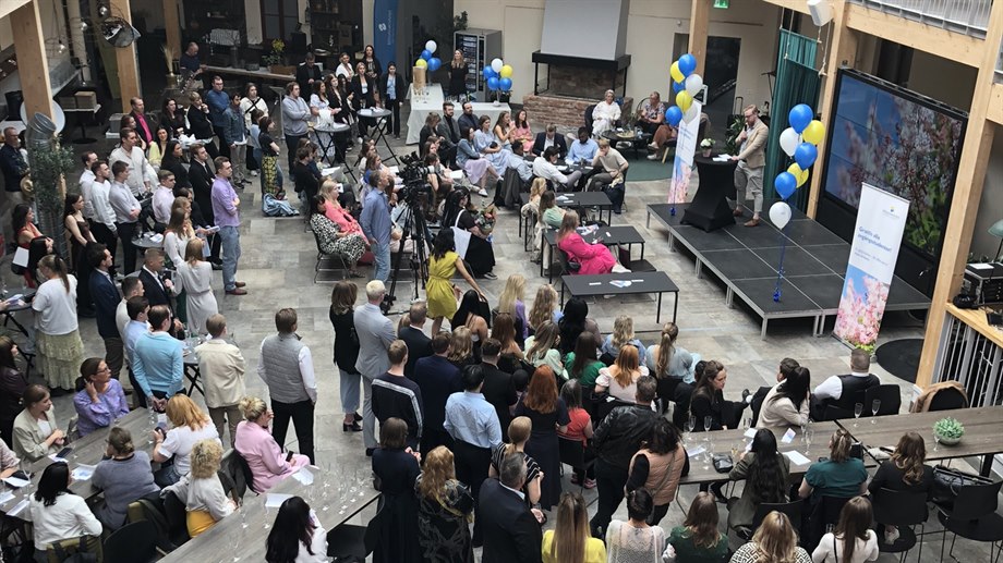 Avslutningen vårterminen 2023 på Grönborg i Sundsvall.