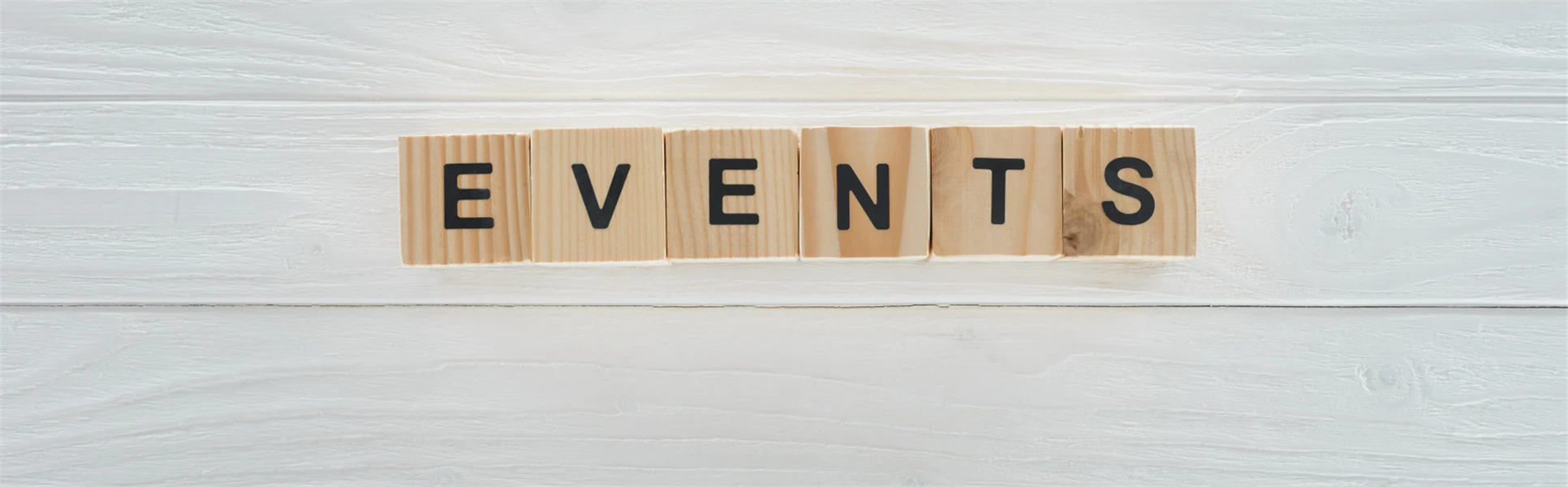 En bild med ordet Events