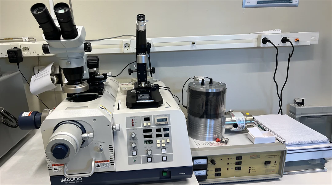 Advanced laboratory equipment.