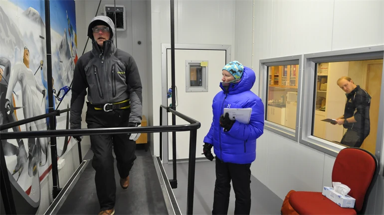 Astma, köld, studie, höghöjdslabb, Rita Sjöström