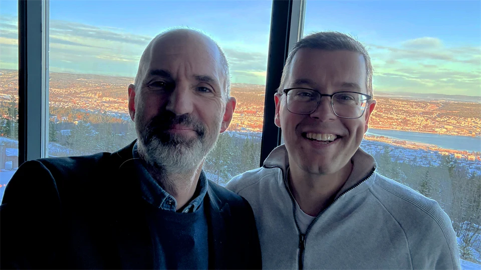 Jonas Harvard och Christian Burgers