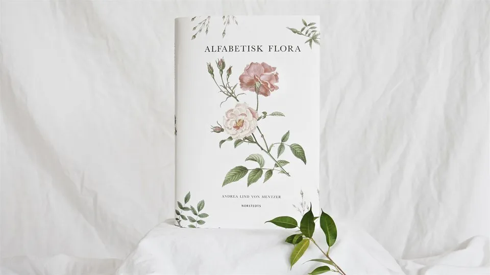Bokprojekt, Alfabetisk Flora, grafisk design