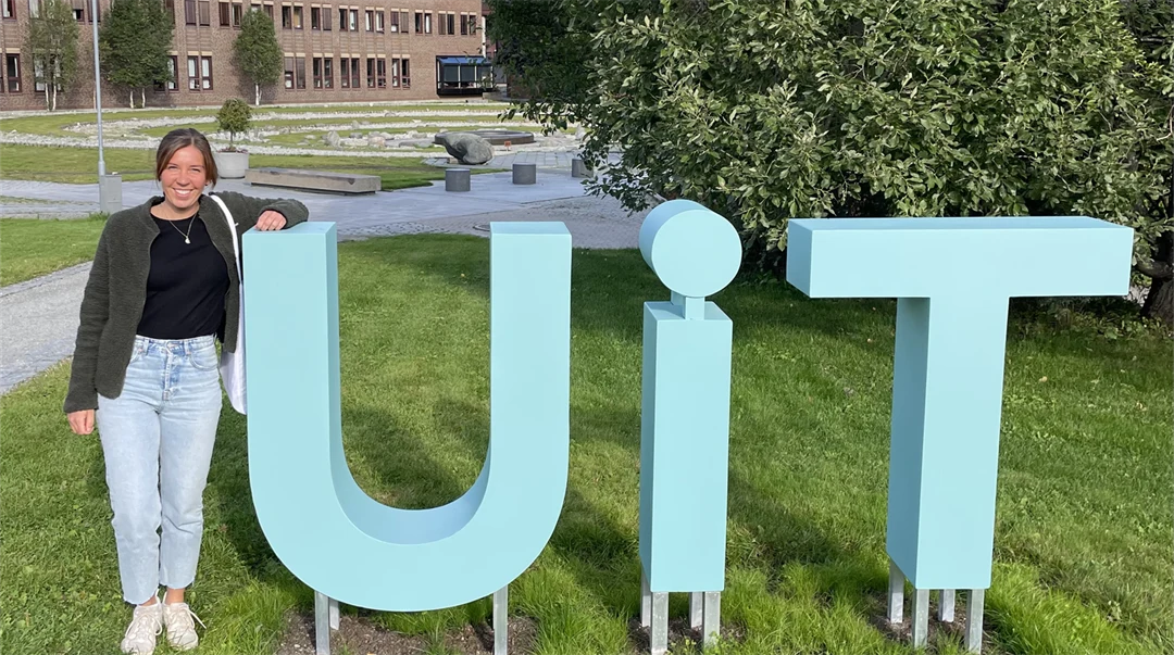 Linnea Nordgren vid UiT, Norges Arktiska Universitet i Tromsö.