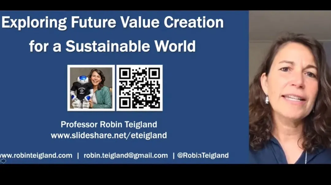 Robin Teigland LIVE at Science & Innovation Day  2020