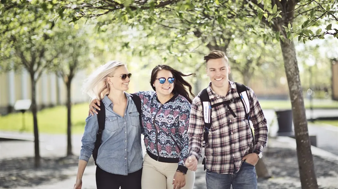 Studenter på Campus Östersund