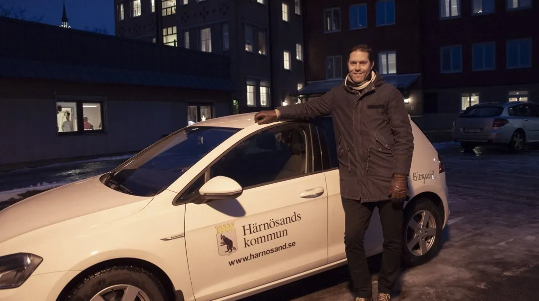 Fredrik Mattsson, verksamhetschef hemtjänst och hemsjukvård Härnösands kommun