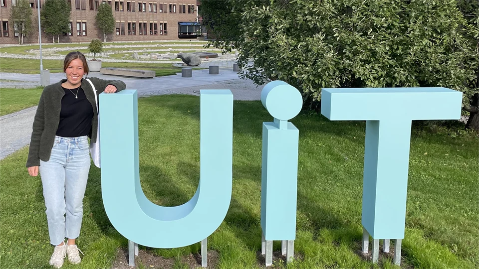 Linnea Nordgren vid UiT, Norges Arktiska Universitet i Tromsö.