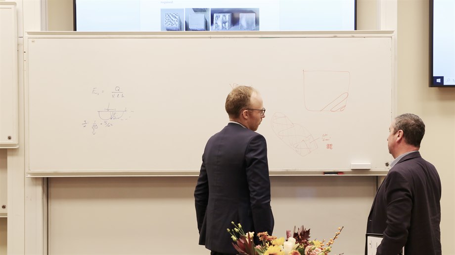 Stefan Roos and Prof. Iain Todd