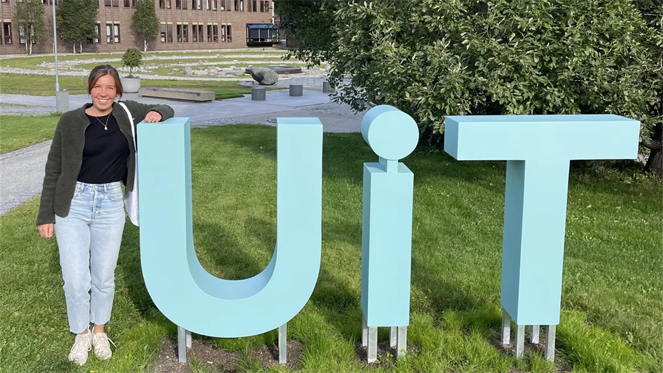 Linnea Nordgren vid UiT, Norges Arktiska Universitet i Tromsö.