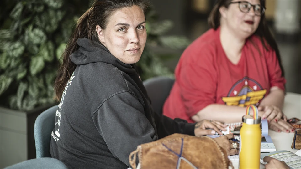 Studenter på Campus.