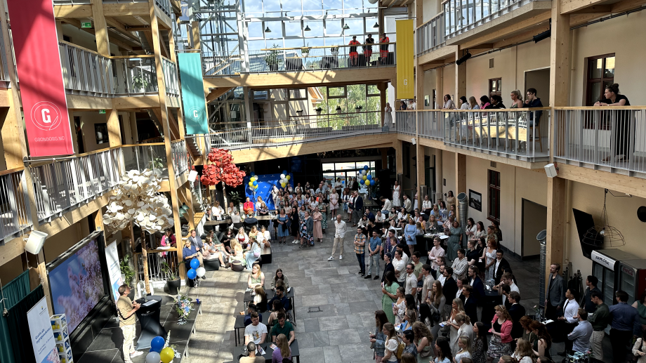 Completion of Studies Ceremony at Grönborg in Sundsvall.