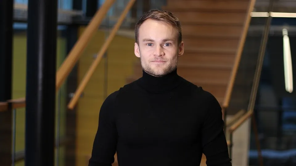 Adam Lundström, industridoktorand SCA företagsforskarskolan Smart industry sweden