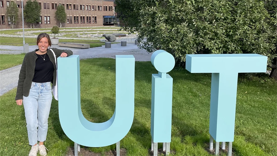 Linnea Nordgren vid UiT, Norges Arktiska Universitet i Tromsö.