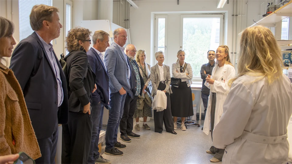 Knowledge Foundation visits MIUN