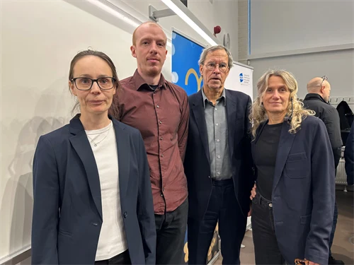 Mittuniversitetets forskarskola GovTech Challenges med forumledare för Forum for Digitalization Katarina L Gidlund och doktoranderna Natalie Ehrström Sölver och Joakim Engström. 