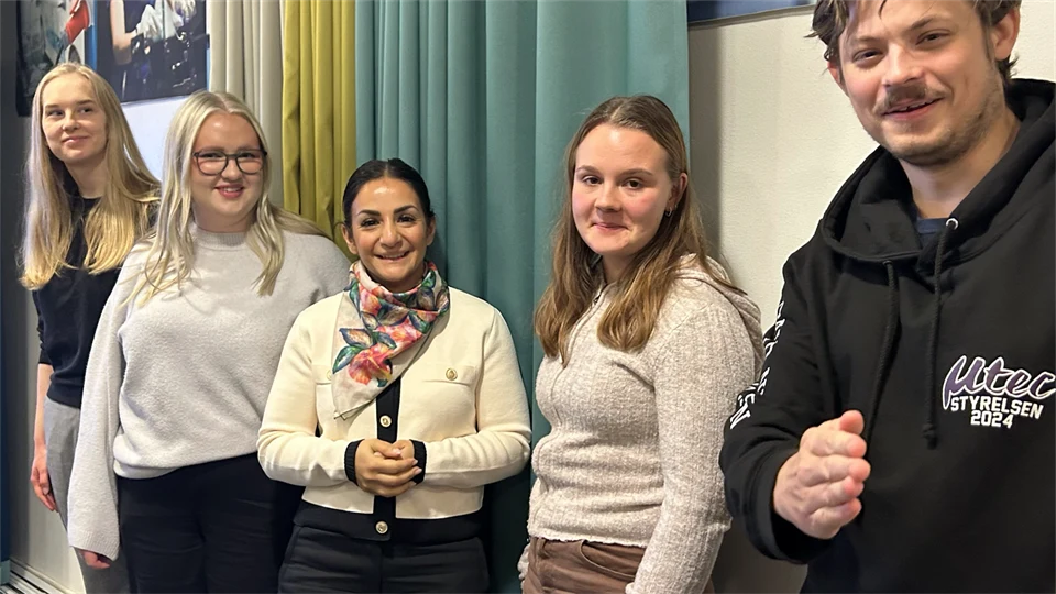 Kulturministern träffar civilingenjörsstudenter 2024