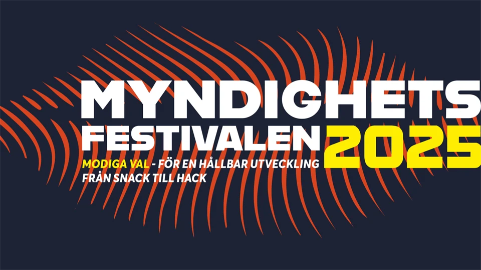 Myndighetsfestivalen 2025 logotyp
