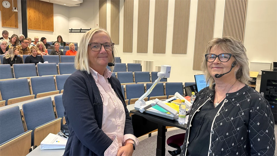 Marie Häggström och Edith Andresen