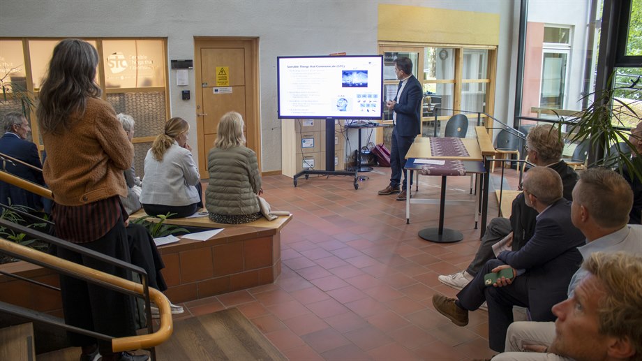 STC, FSCN besök från KK stiftelsen