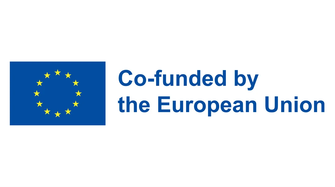 EU logo for the regional fund with English text.
