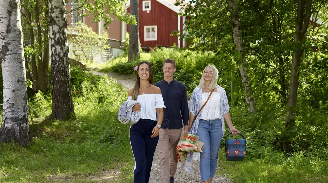 Studenter på Norra Berget