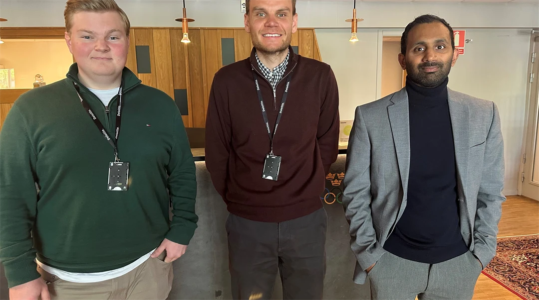 Philip Åkerman, Filip Andersson och Jon Nilsson