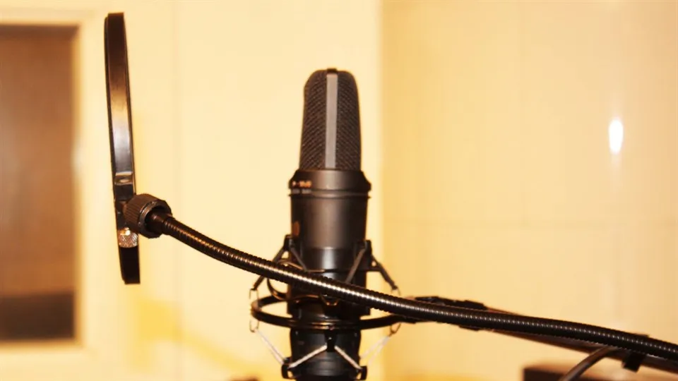 Mikrofon i studio