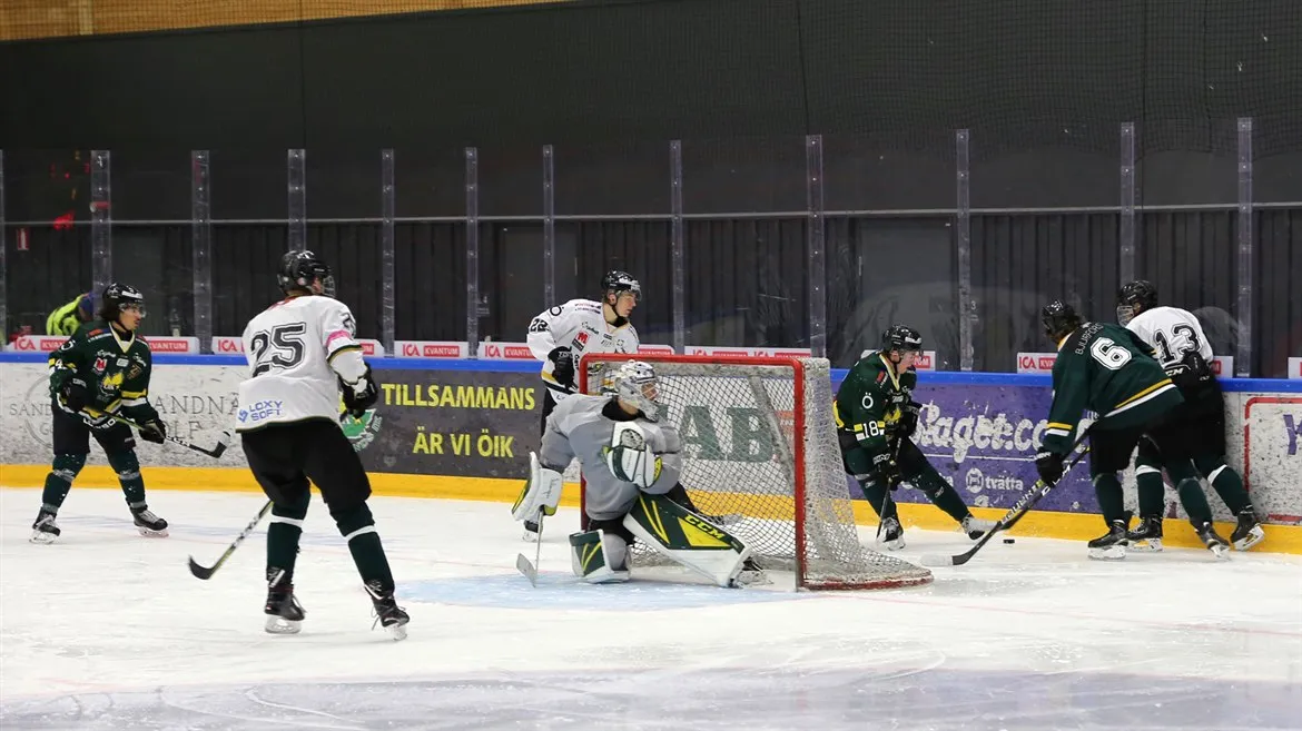 Hockeymacth i Östersund.