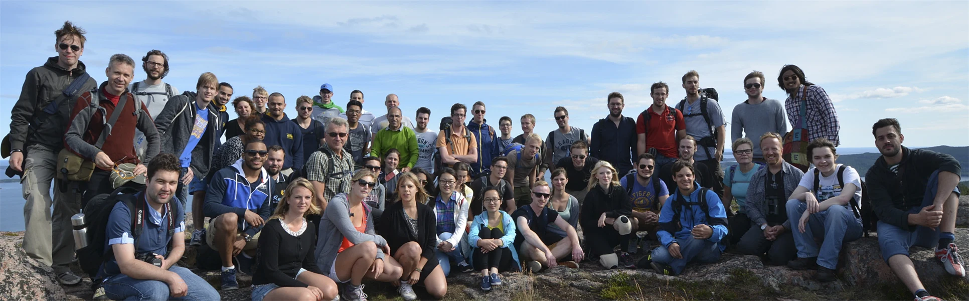 Group picture, students and lecturers, Summer university 2014