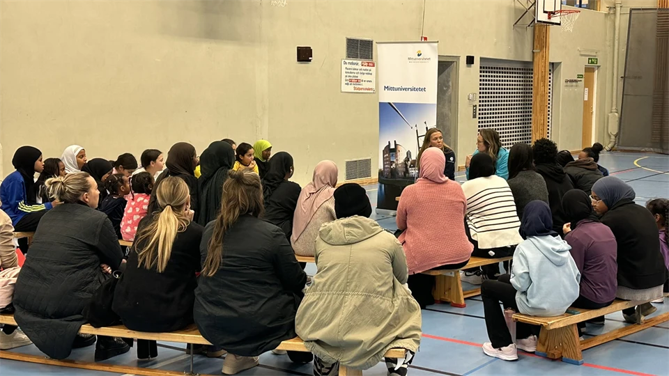 Träff i Nacksta idrottshall med SDFF Plus