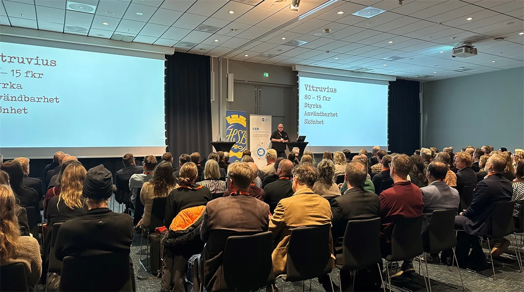 Öppningsanförande med arkitekt Gert Winhgård vid Bomorrow 2026