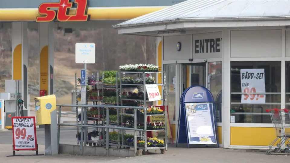 Rural store and gas station